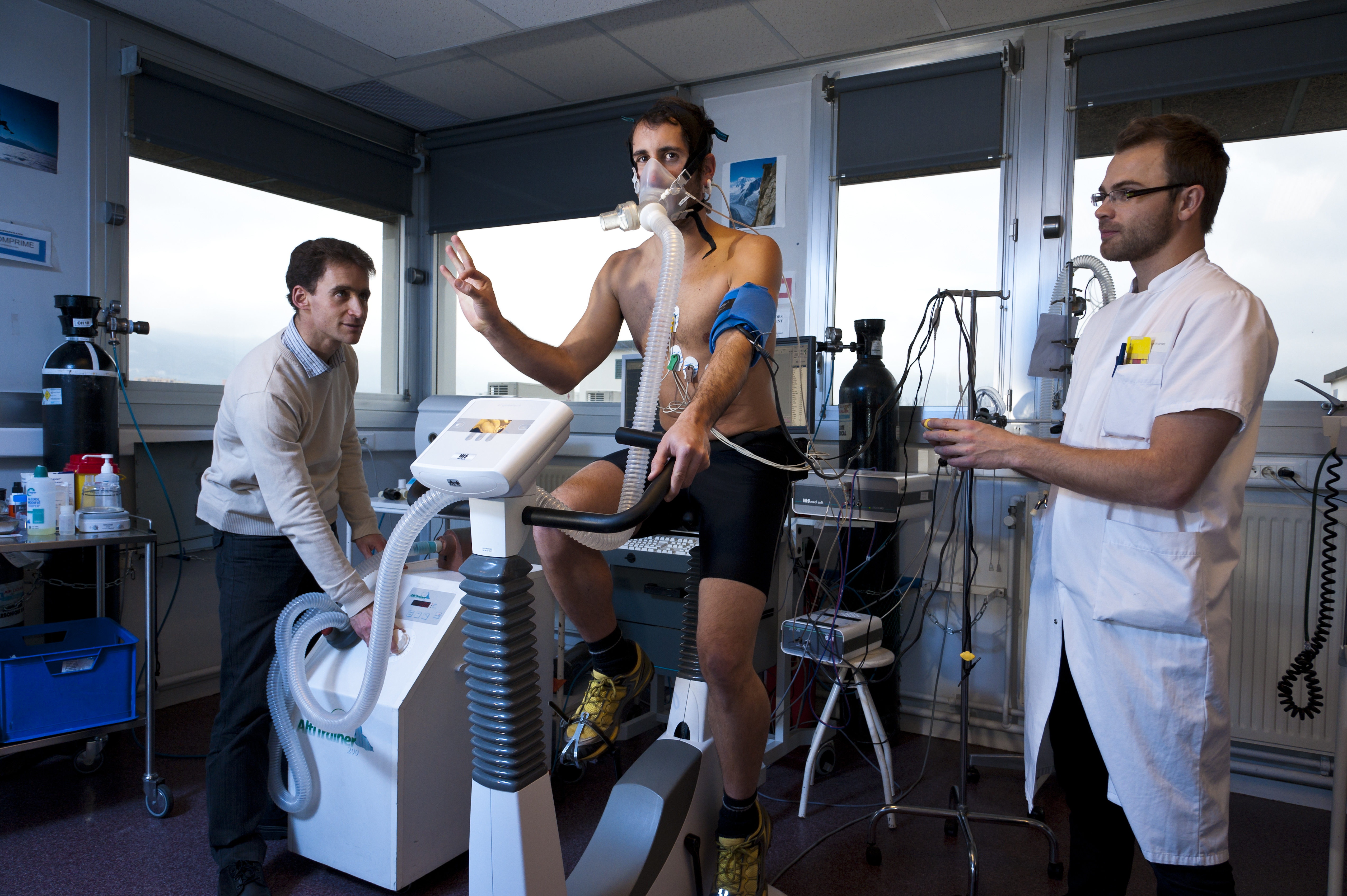 Des tests hypoxie sont réalisés au CHUGA par l'équipe HP2
