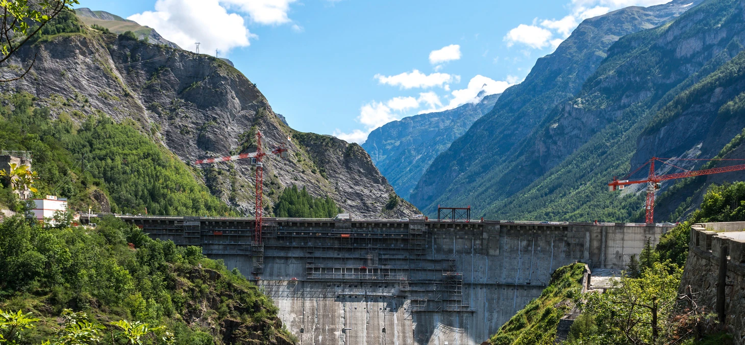 ouvrages hydroélectriques3 _ barrage-romanche